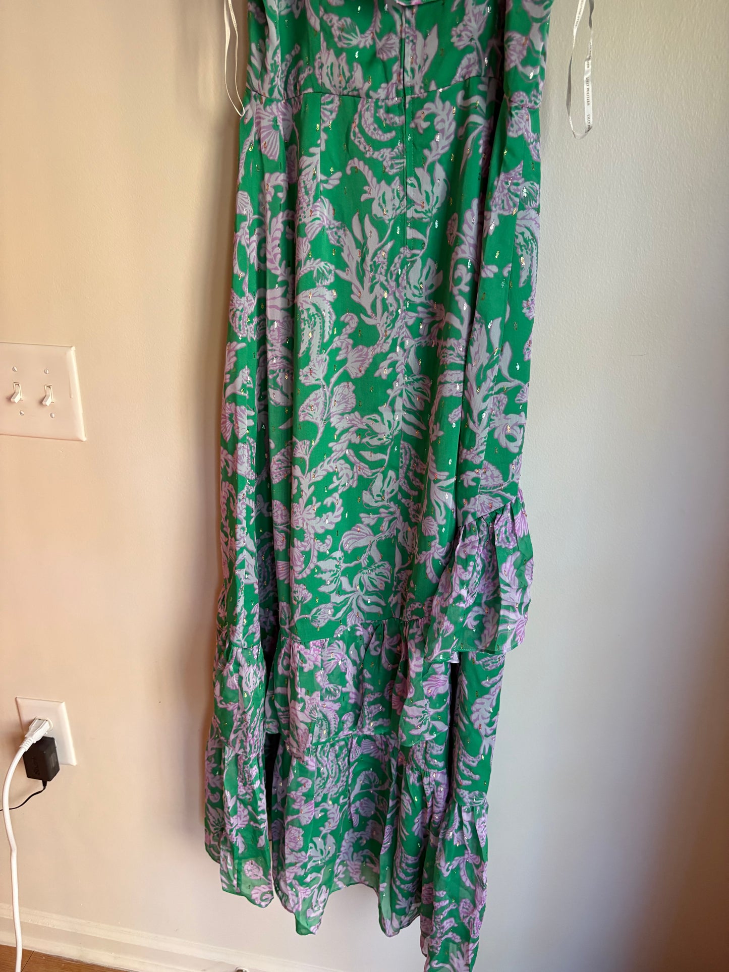 Dress Party Long By Lilly Pulitzer In Green, Size: S