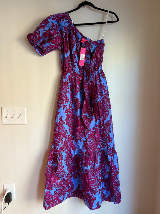 Dress Party Long By Lilly Pulitzer In Maroon, Size: Xs