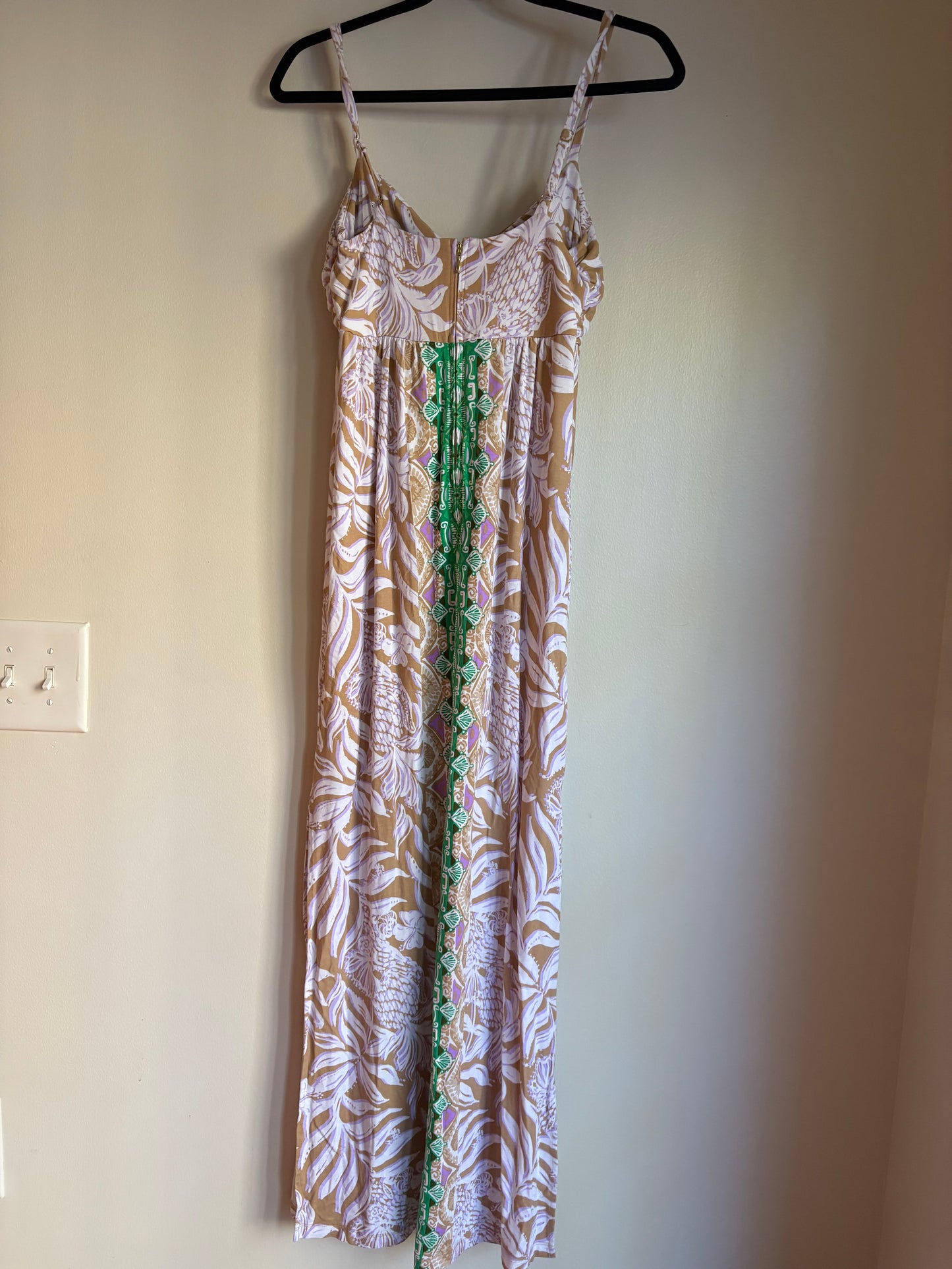 Dress Casual Maxi By LILLY PULITZER  In Multi-colored, Size: Xs