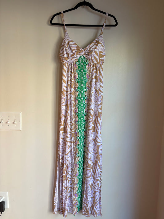 Dress Casual Maxi By LILLY PULITZER  In Multi-colored, Size: Xs