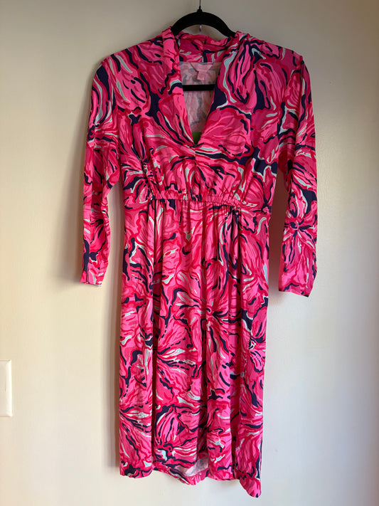 Dress Party Midi By Lilly Pulitzer In Multi-colored, Size: Xs