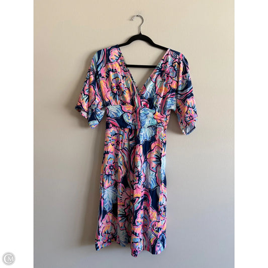 Dress Party Midi By Lilly Pulitzer In Purple, Size: S