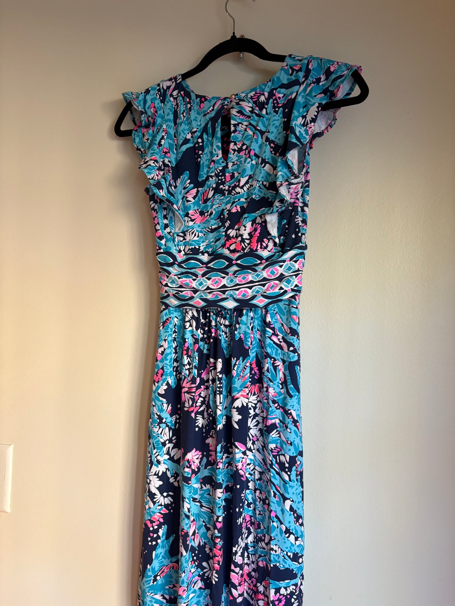 Dress Party Long By Lilly Pulitzer In Multi-colored, Size: Xs