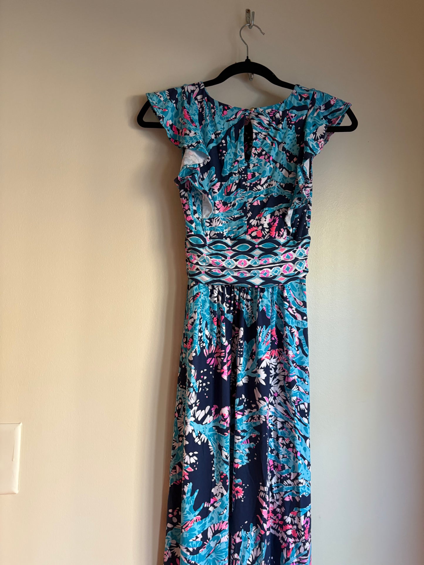 Dress Party Long By Lilly Pulitzer In Multi-colored, Size: Xs