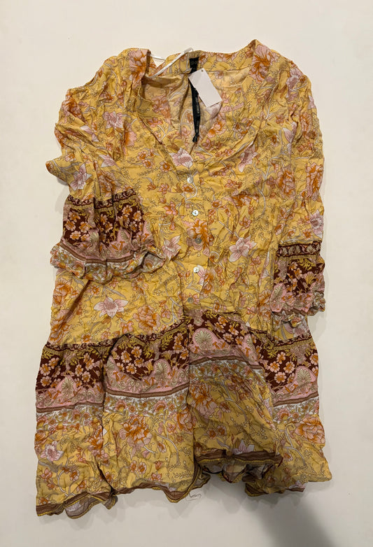 Dress Casual Short By Coco And Carmen In Floral Print, Size: S