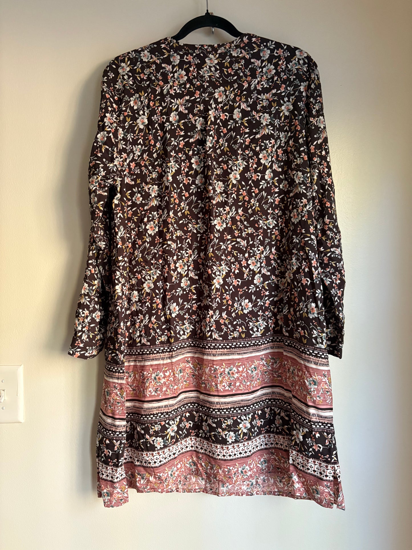 Dress Work By J. Jill In Floral Print, Size: Lp