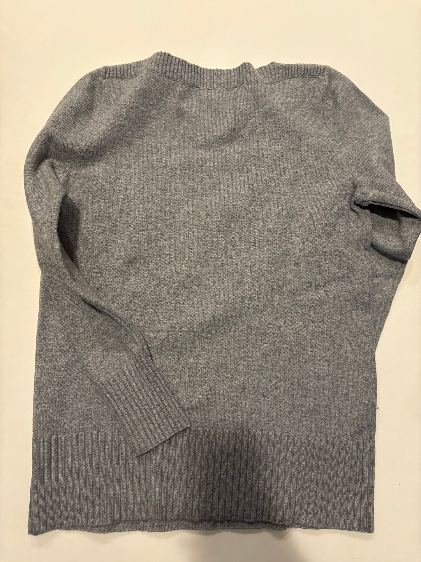 Sweater By Loft In Grey, Size: S