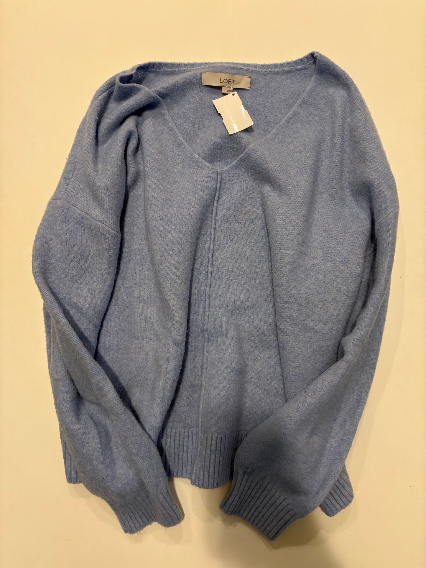 Sweater By Loft In Blue, Size: S