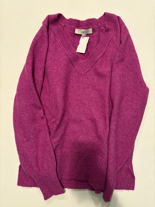 Sweater By Loft In Pink, Size: S