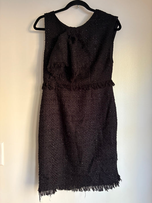 Dress Party Midi By Fabrik In Black, Size: L