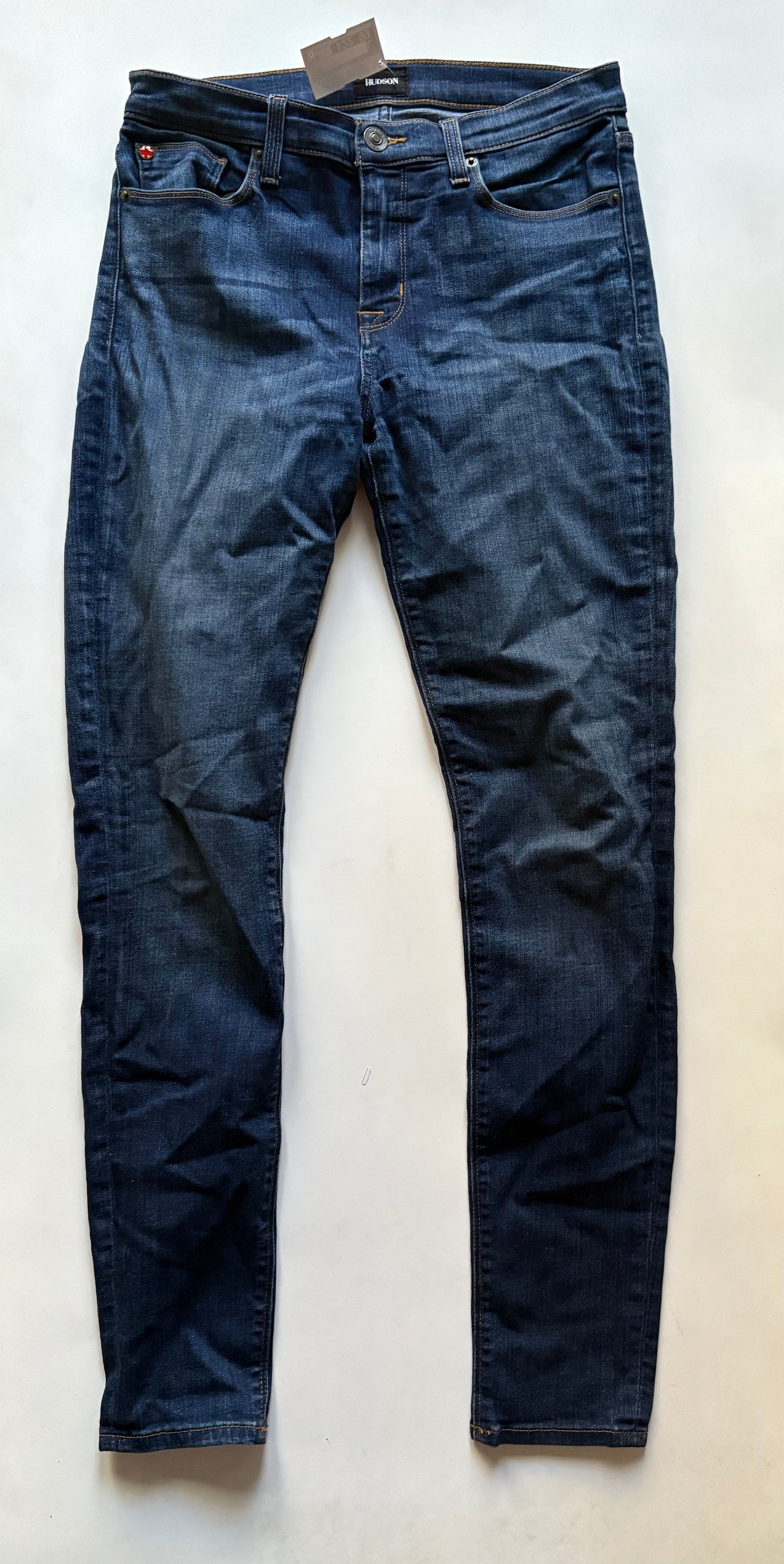 Jeans Skinny By Hudson In Blue, Size: 6