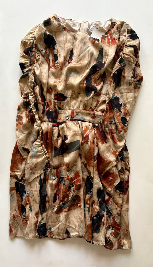 Dress Party Midi By Tcec In Multi-colored, Size: L