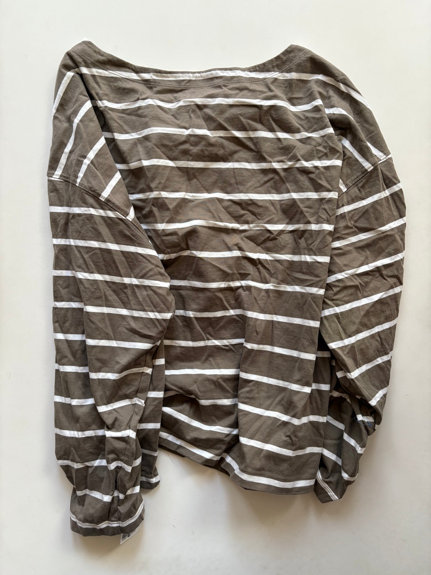 Top Long Sleeve By Old Navy In Striped Pattern, Size: 2x