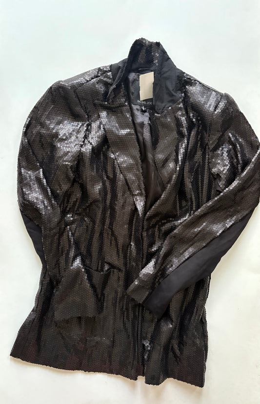Blazer By Rachel Zoe In Black, Size: S