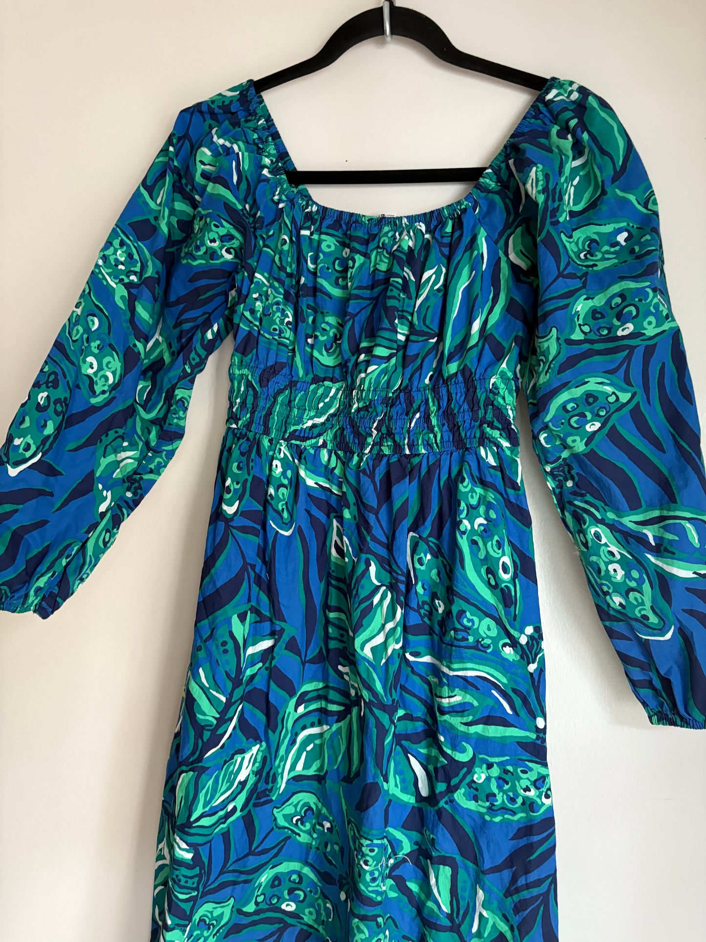 Dress Casual Maxi By Lilly Pulitzer In Blue, Size: Xs