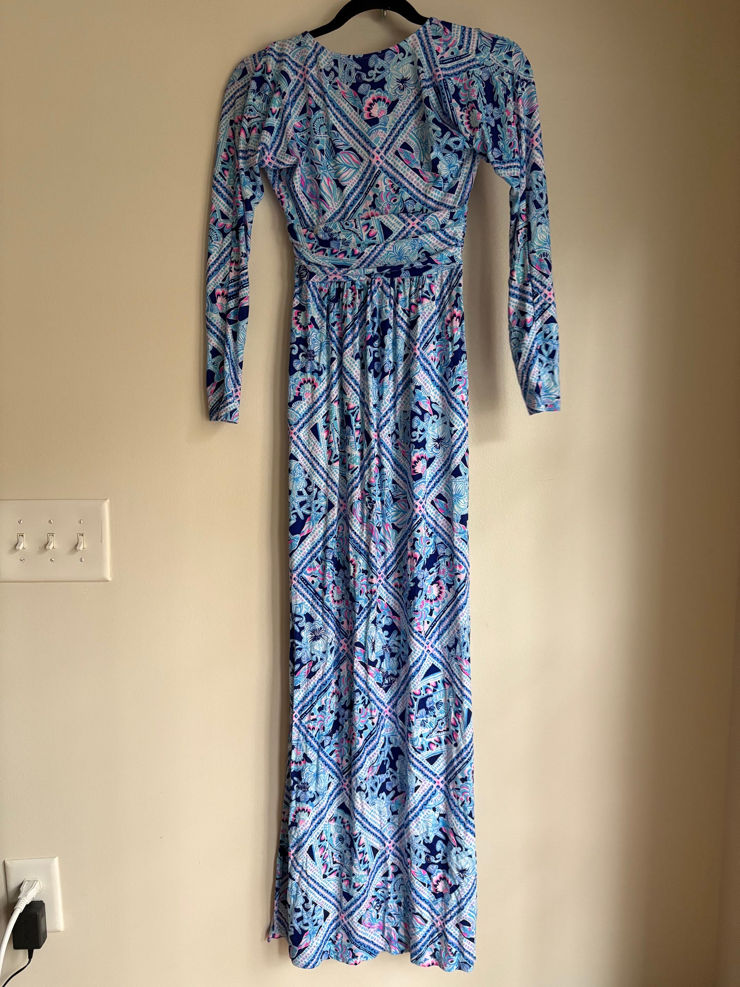 Dress Casual Maxi By Lilly Pulitzer In Multi-colored, Size: Xxs