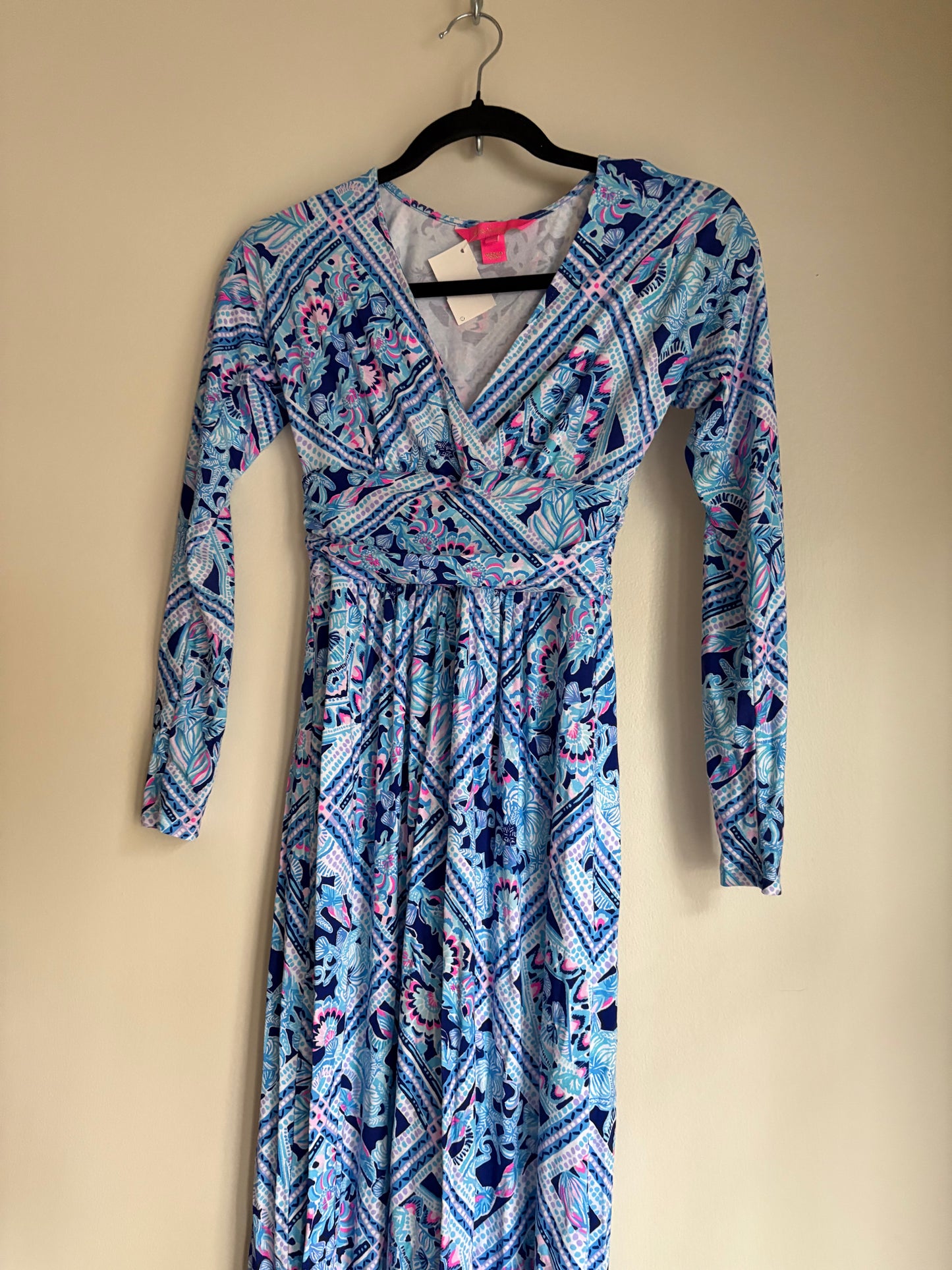 Dress Casual Maxi By Lilly Pulitzer In Multi-colored, Size: Xxs