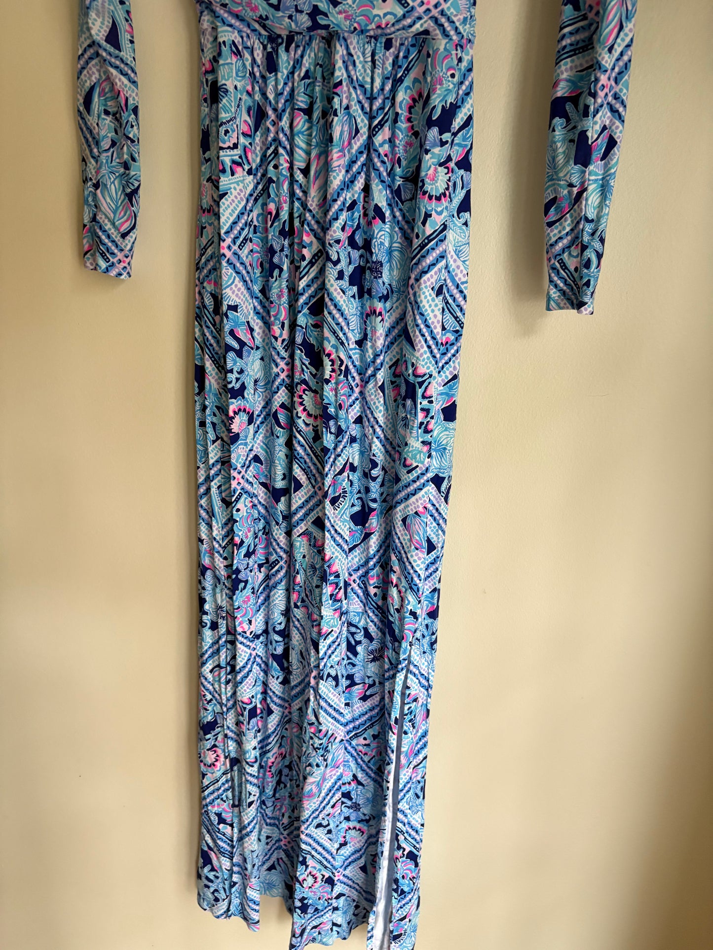 Dress Casual Maxi By Lilly Pulitzer In Multi-colored, Size: Xxs