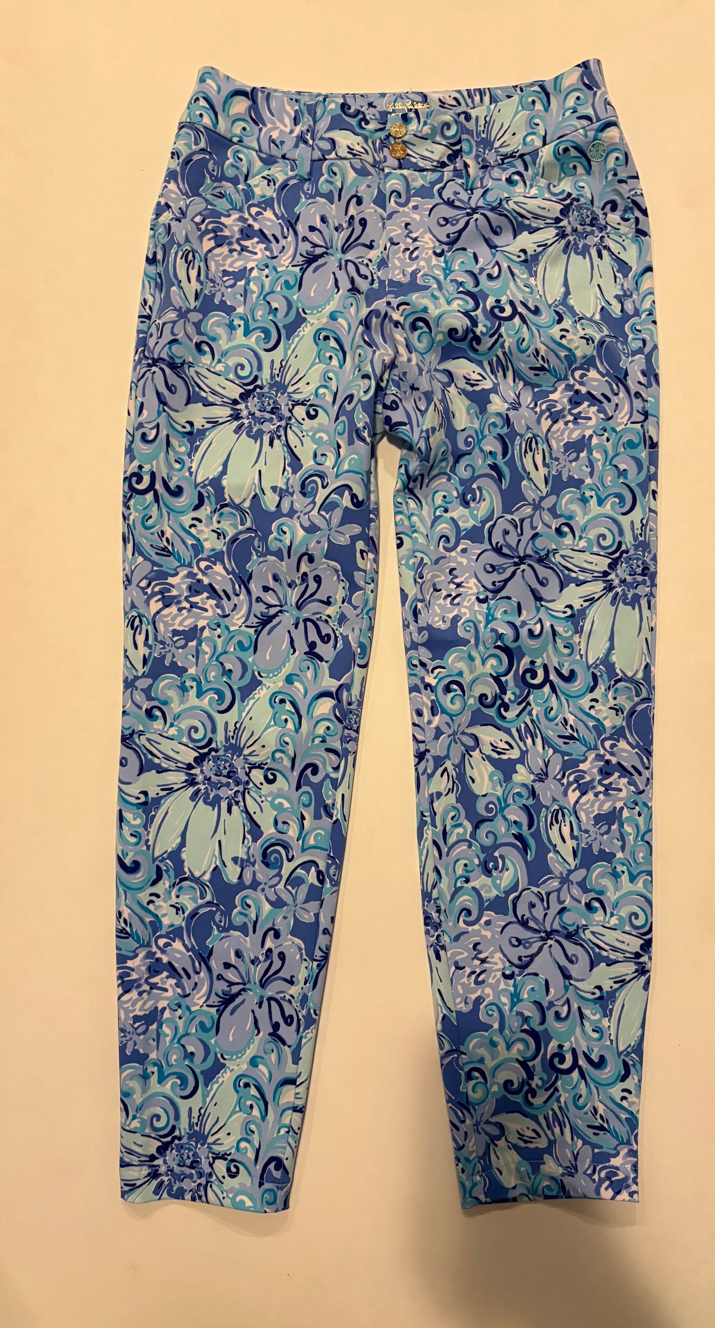 Pants Chinos & Khakis By Lilly Pulitzer In Blue, Size: 4