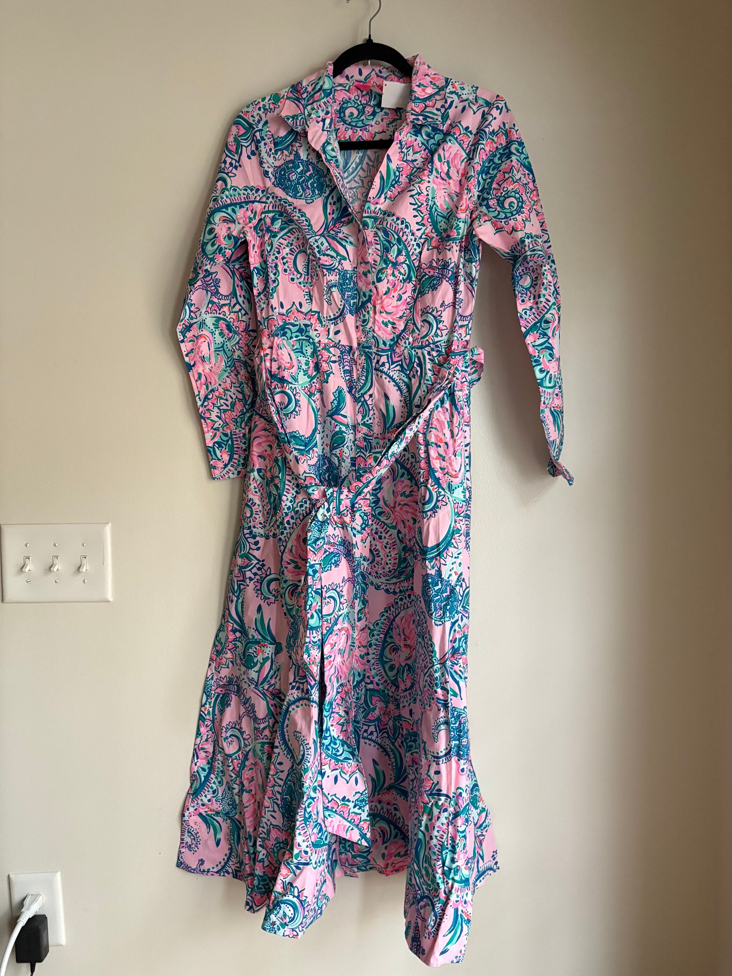 Dress Party Long By Lilly Pulitzer In Multi-colored, Size: 4