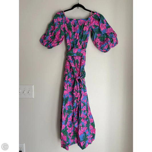 Dress Party Long By Lilly Pulitzer In Multi-colored, Size: Xs