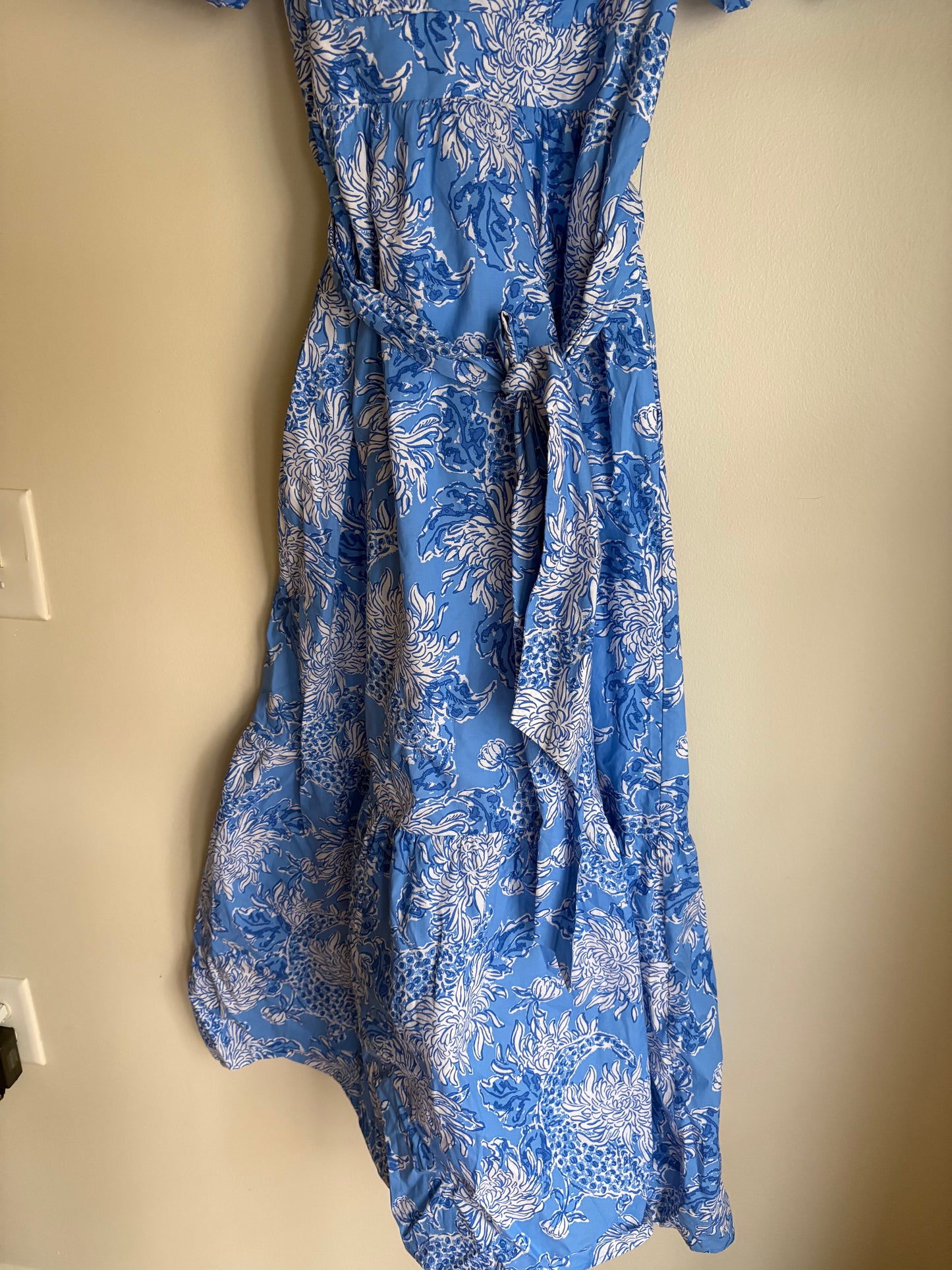 Dress Party Midi By Lilly Pulitzer In Multi-colored, Size: 4