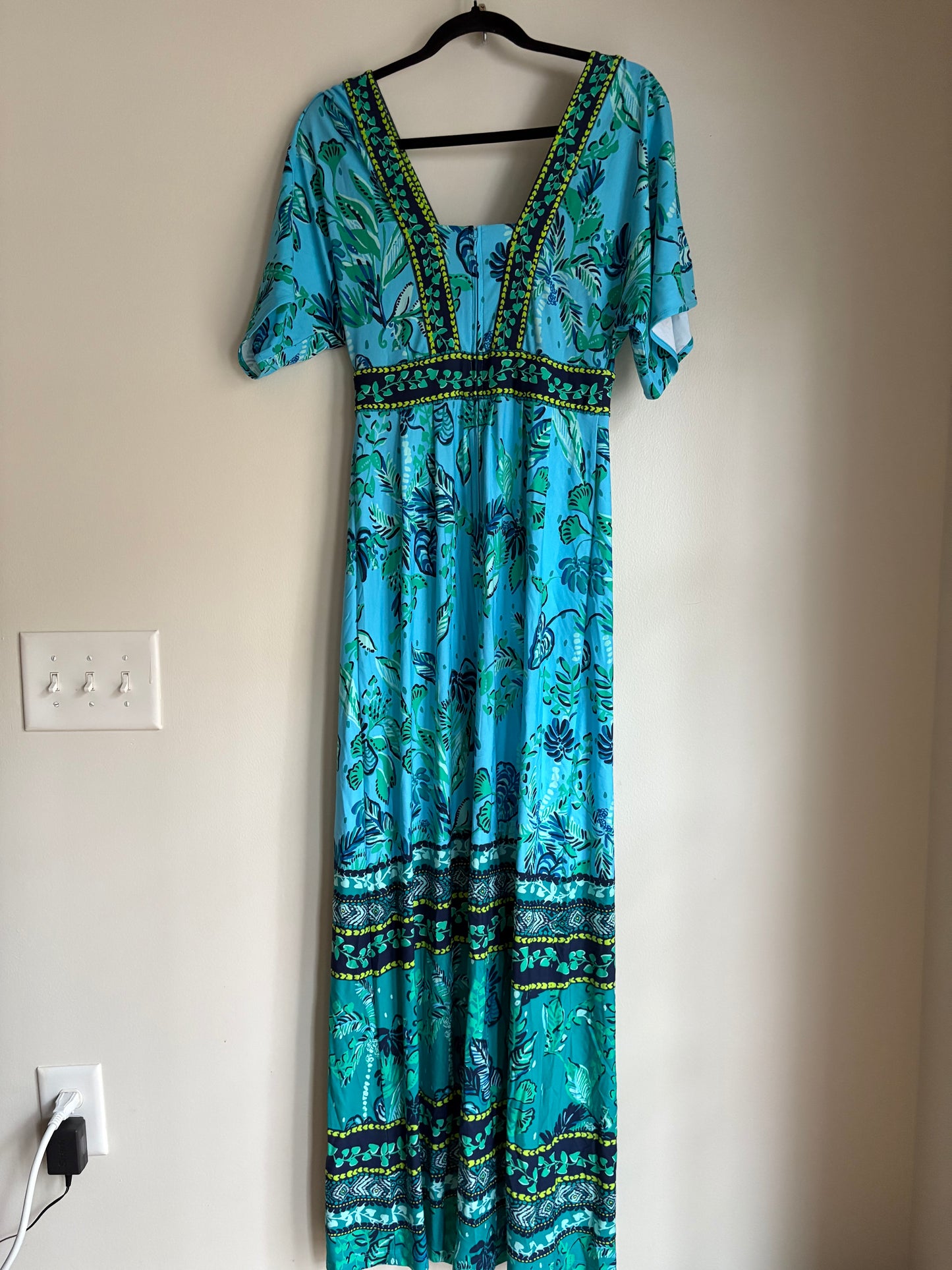 Dress Party Long By Lilly Pulitzer In Multi-colored, Size: 4