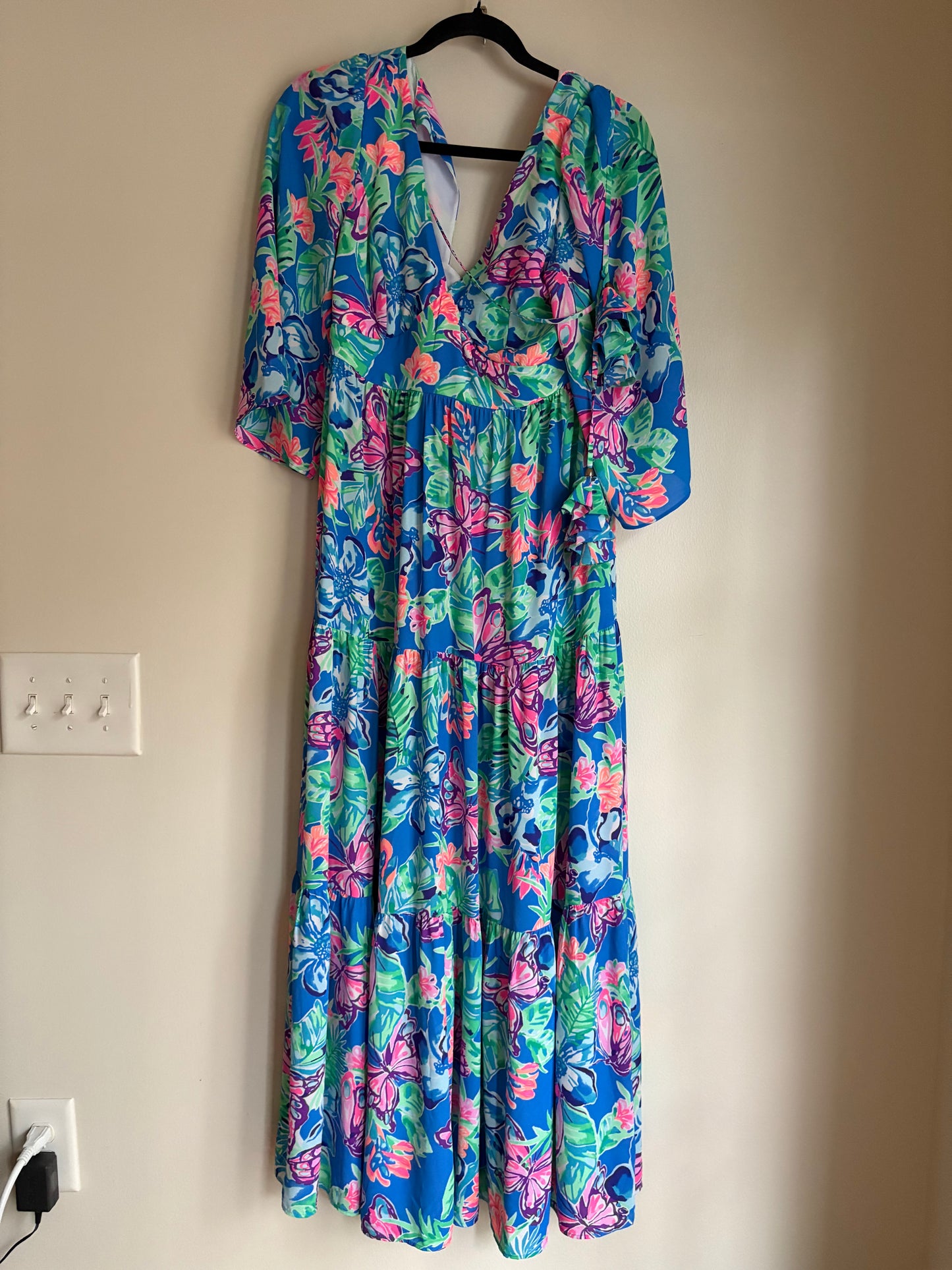 Dress Party Long By Lilly Pulitzer In Multi-colored, Size: 4