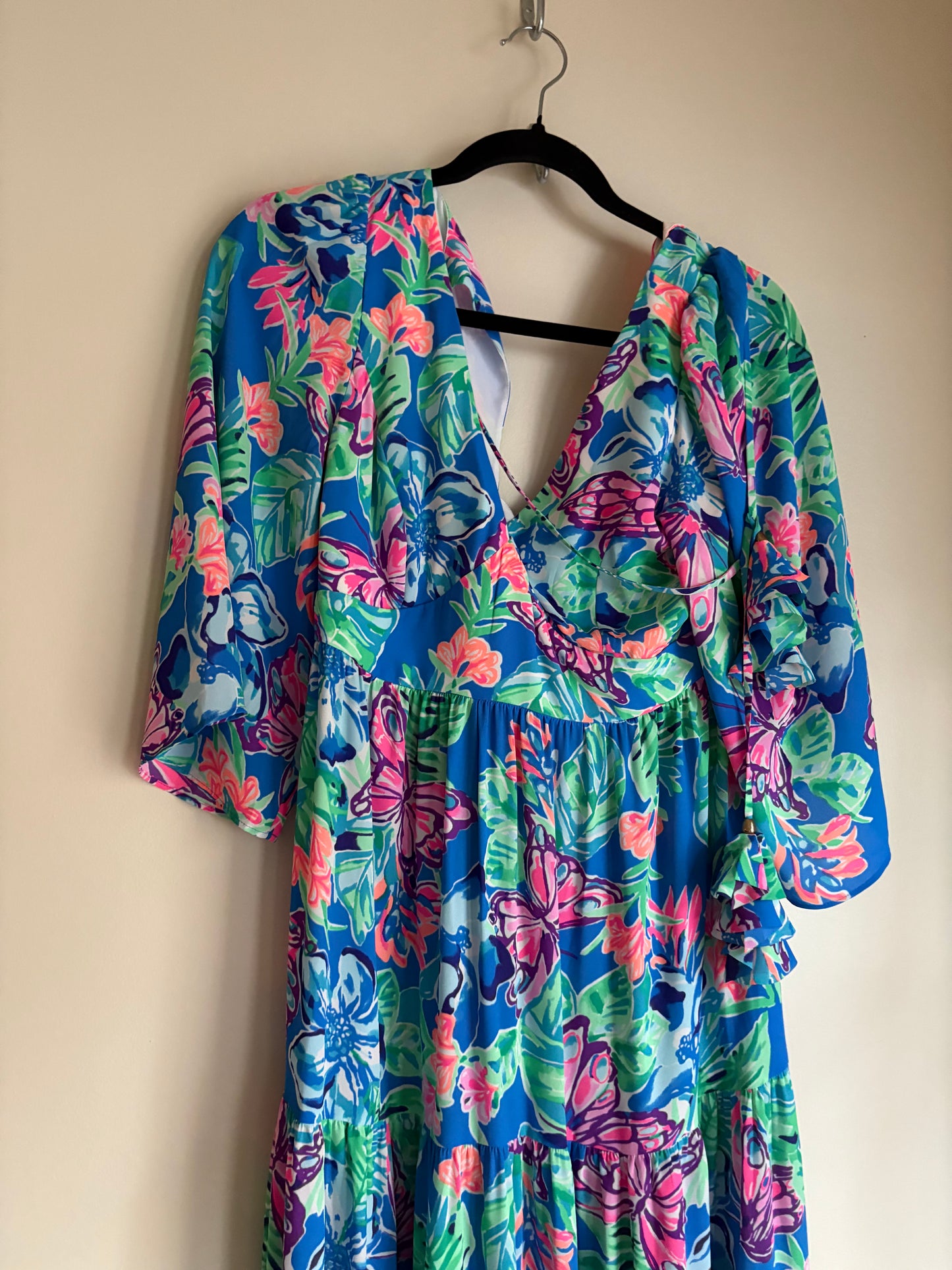 Dress Party Long By Lilly Pulitzer In Multi-colored, Size: 4