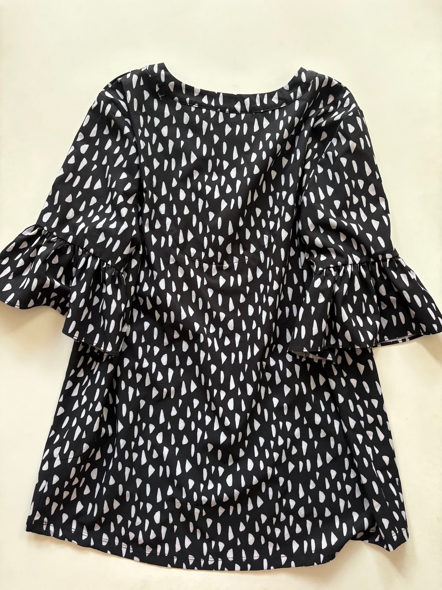 Blouse Long Sleeve By Chicos In Black, Size: S