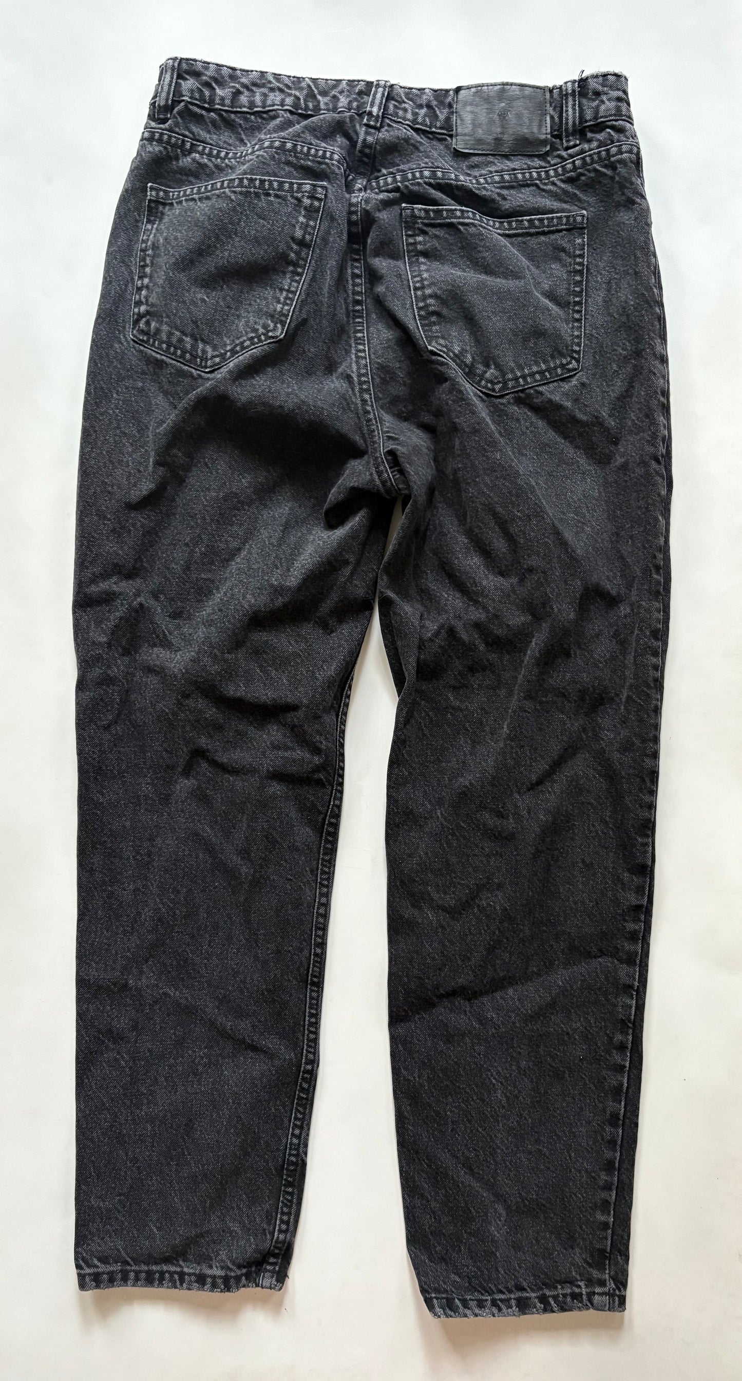 Jeans Straight By Zara In Black, Size: 10