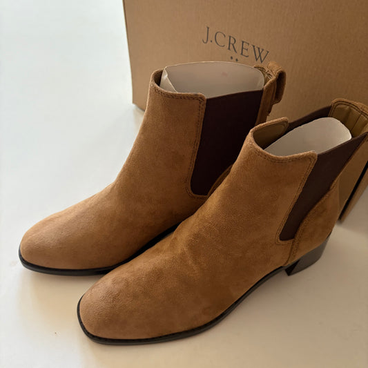 Boots Ankle Flats By J. Crew In Brown, Size: 7.5