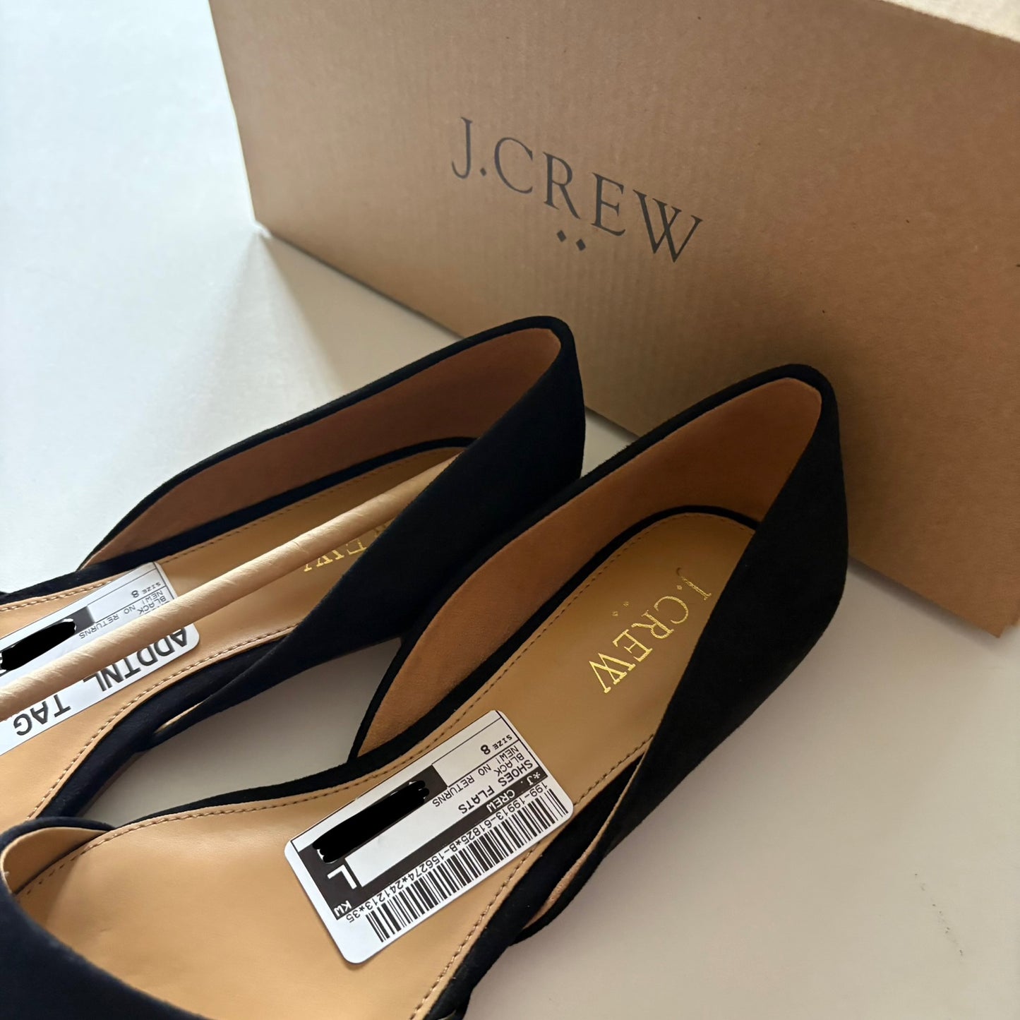 Shoes Flats By J. Crew In Black, Size: 8