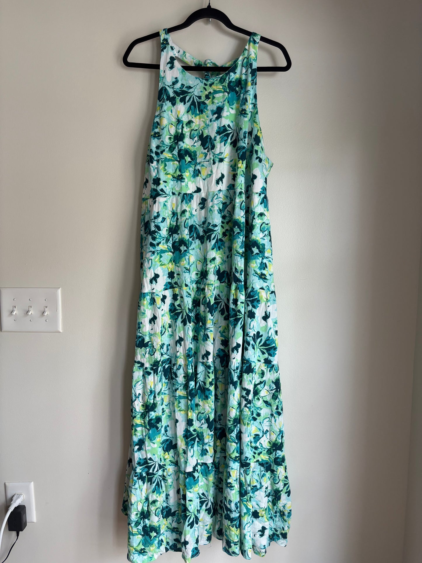 Dress Casual Maxi By Torrid In Green, Size: 2x