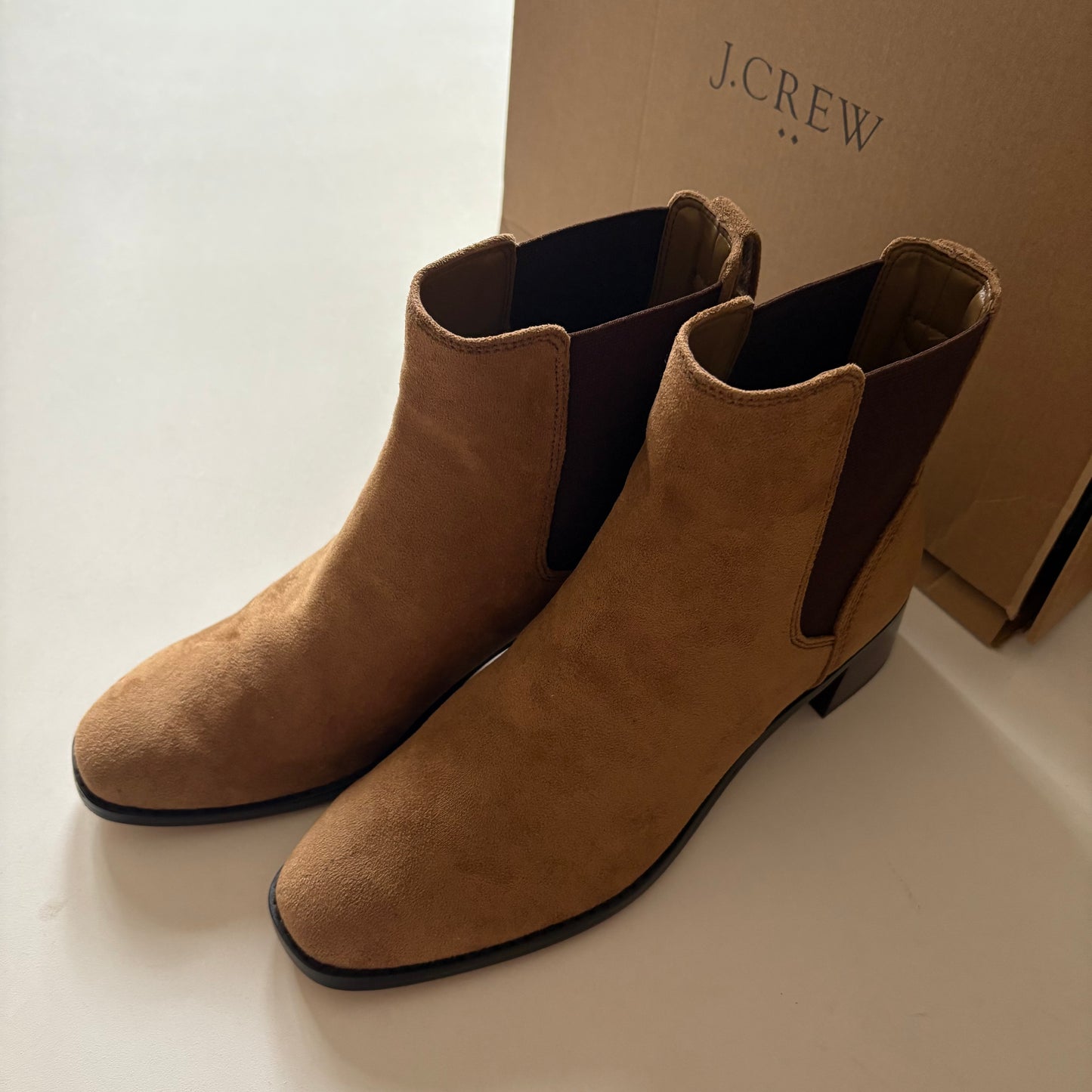 Boots Ankle Flats By J. Crew In Brown, Size: 8.5