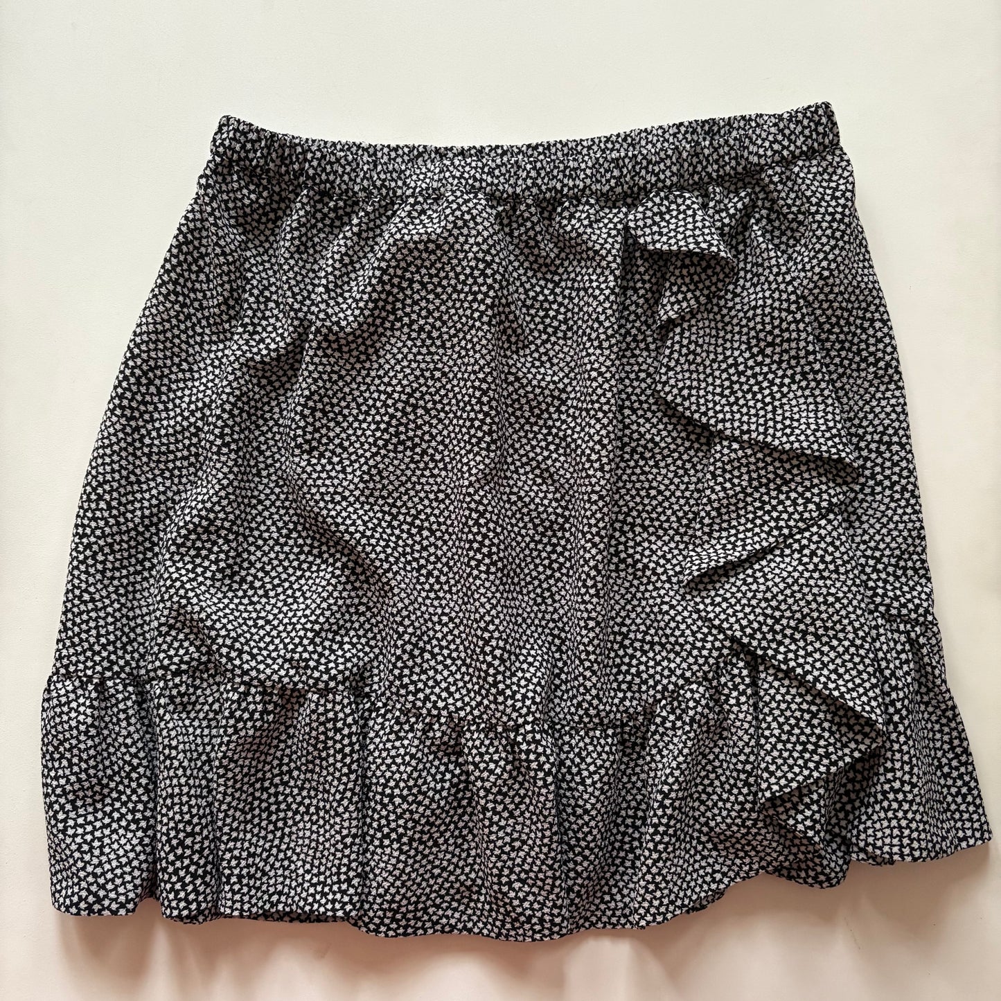 Skirt Midi By Michael Kors In Black & White, Size: 8