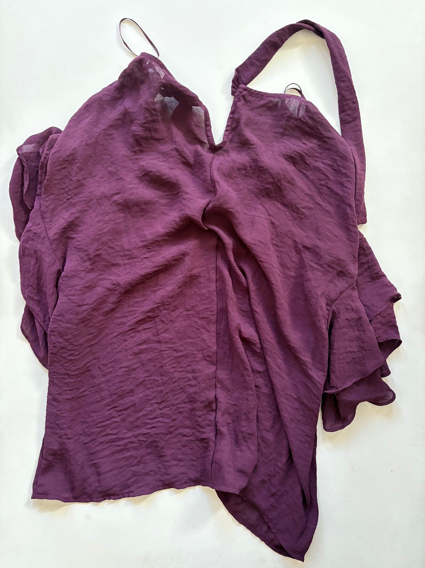 Blouse Long Sleeve By Ana In Purple, Size: M