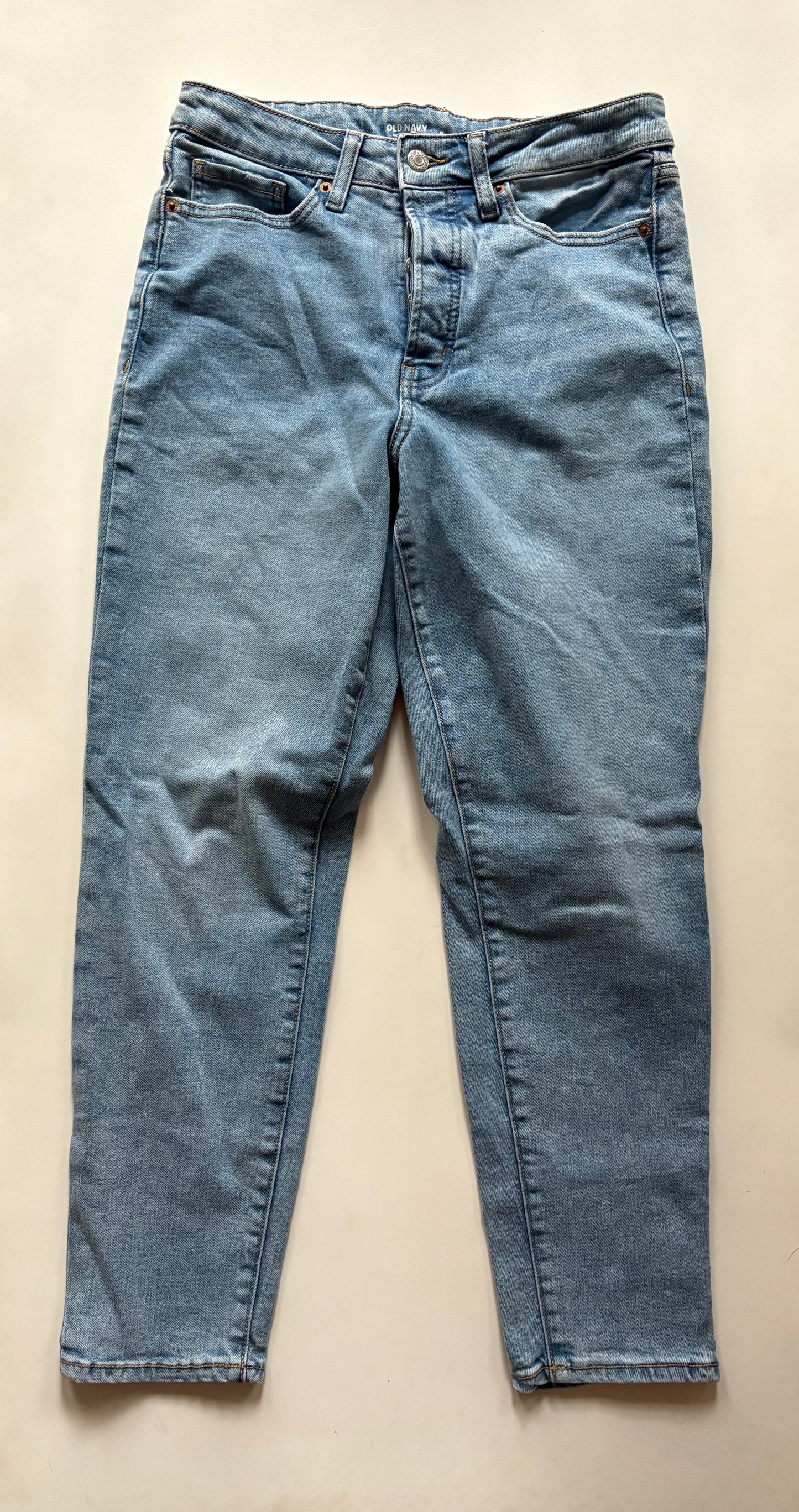 Jeans Straight By Old Navy In Blue, Size: 8