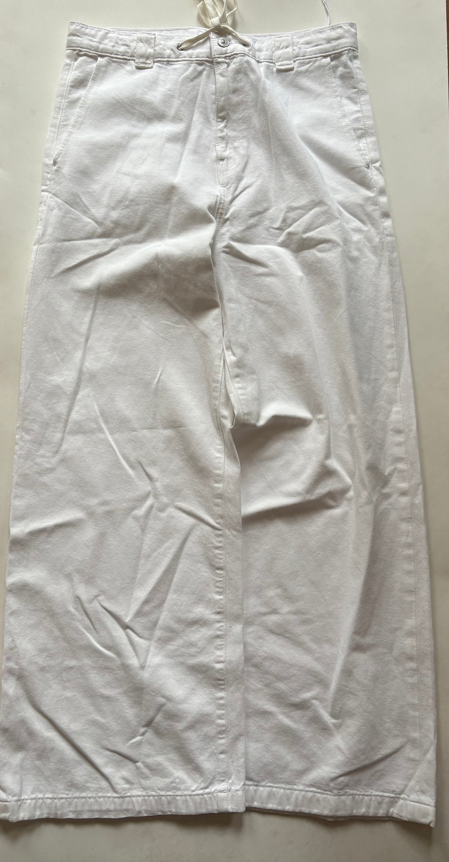 Jeans Flared By Hudson In White, Size: 8