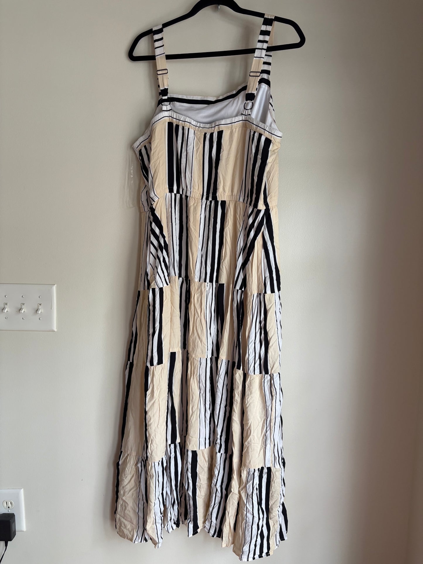 Dress Casual Maxi By Lane Bryant In Striped Pattern, Size: L