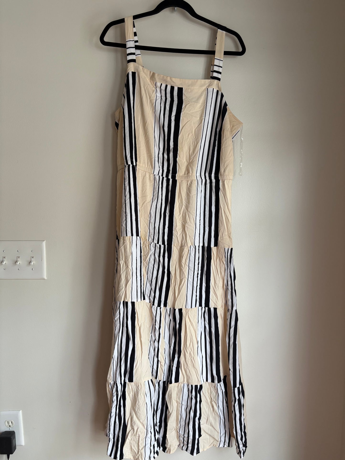 Dress Casual Maxi By Lane Bryant In Striped Pattern, Size: L