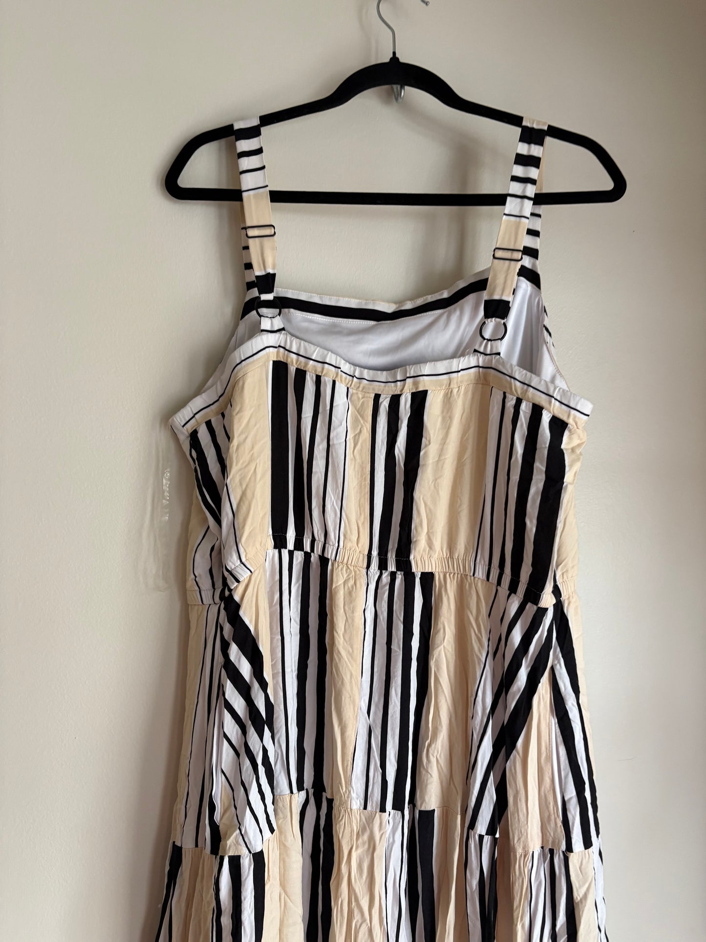 Dress Casual Maxi By Lane Bryant In Striped Pattern, Size: L