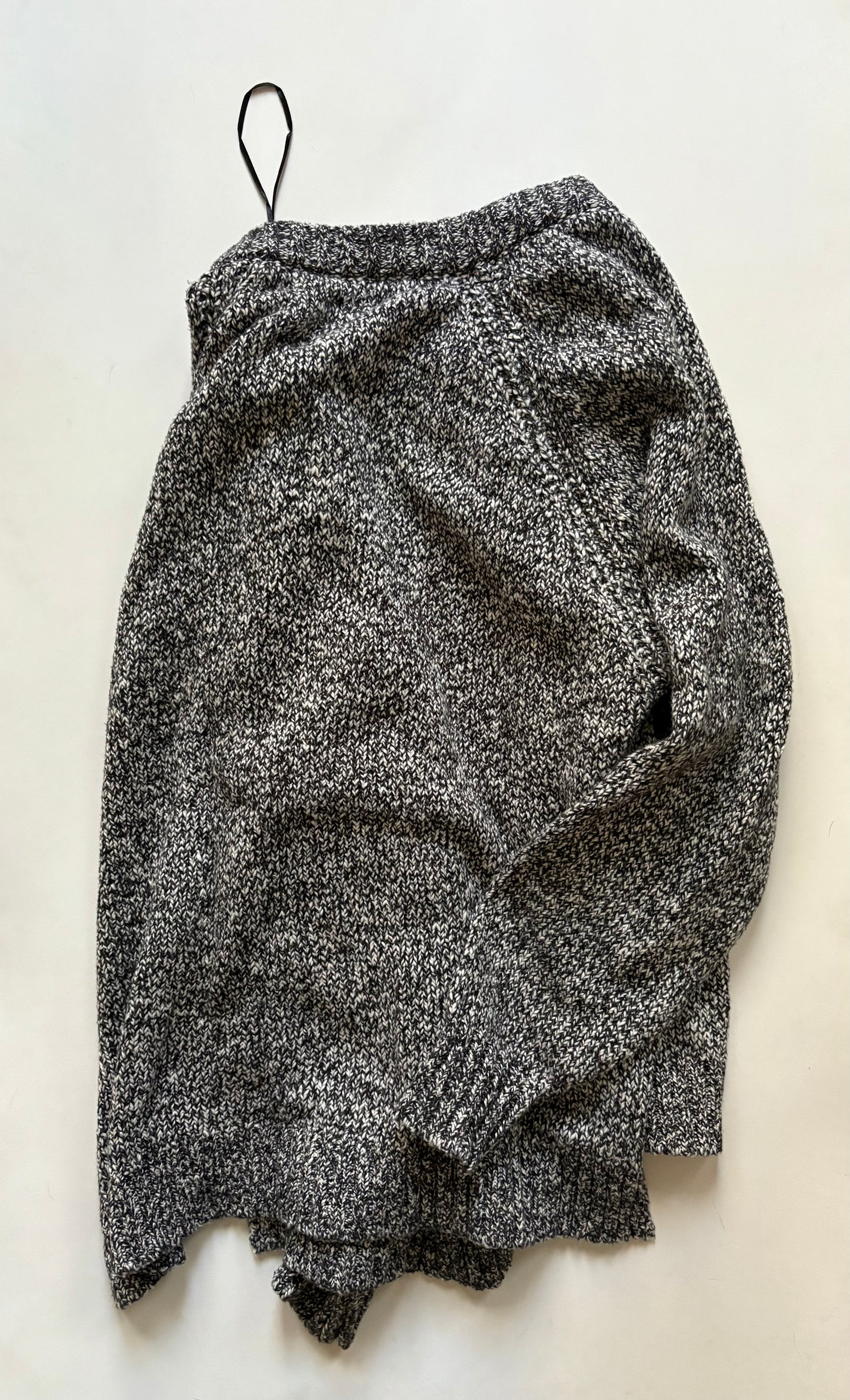 Sweater Cardigan By Lucky Brand In Black, Size: L