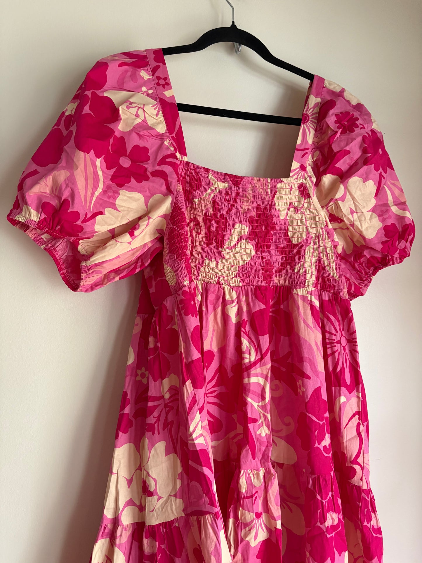 Dress Casual Maxi By Crystal In Pink, Size: Xl