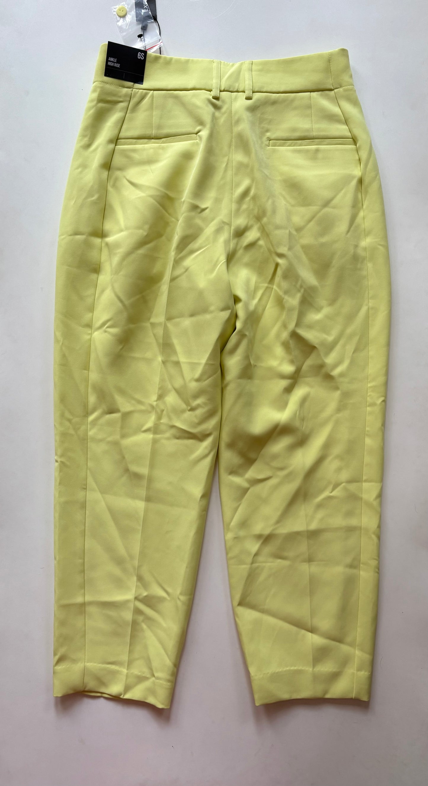 Pants Dress By Express In Yellow, Size: 6p