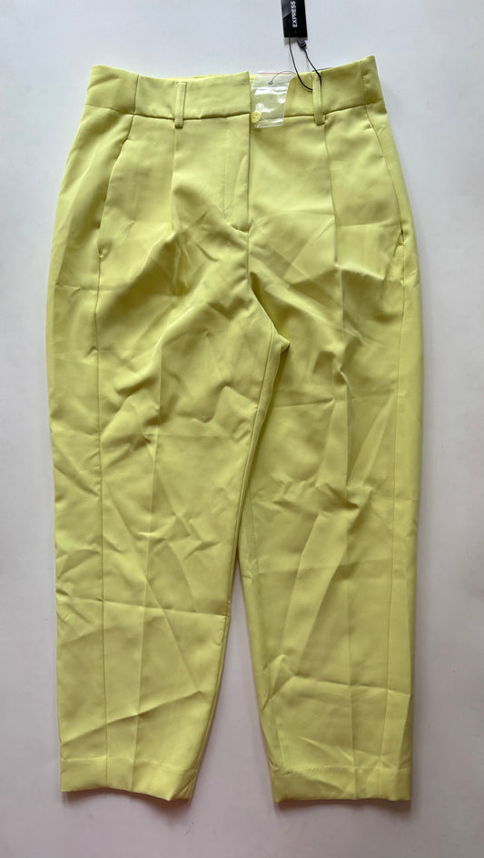 Pants Dress By Express In Yellow, Size: 6p