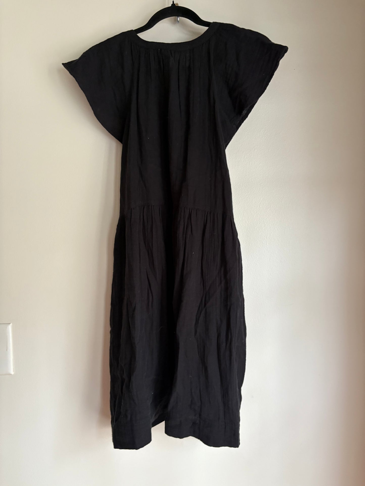 Dress Casual Maxi By Old Navy In Black, Size: L