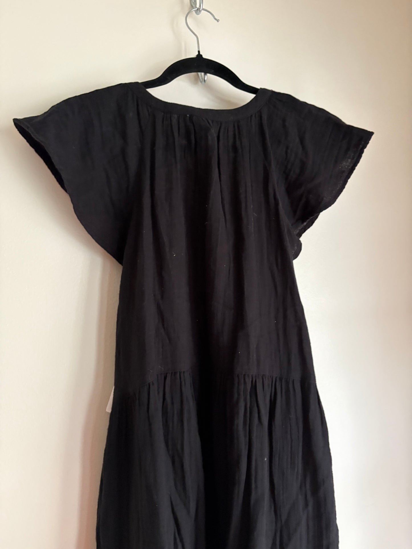 Dress Casual Maxi By Old Navy In Black, Size: L