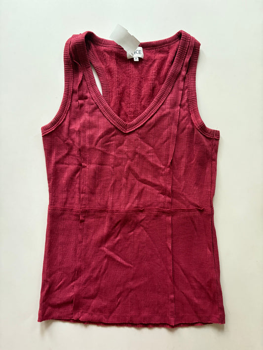 Tank Top By Bke In Red, Size: M