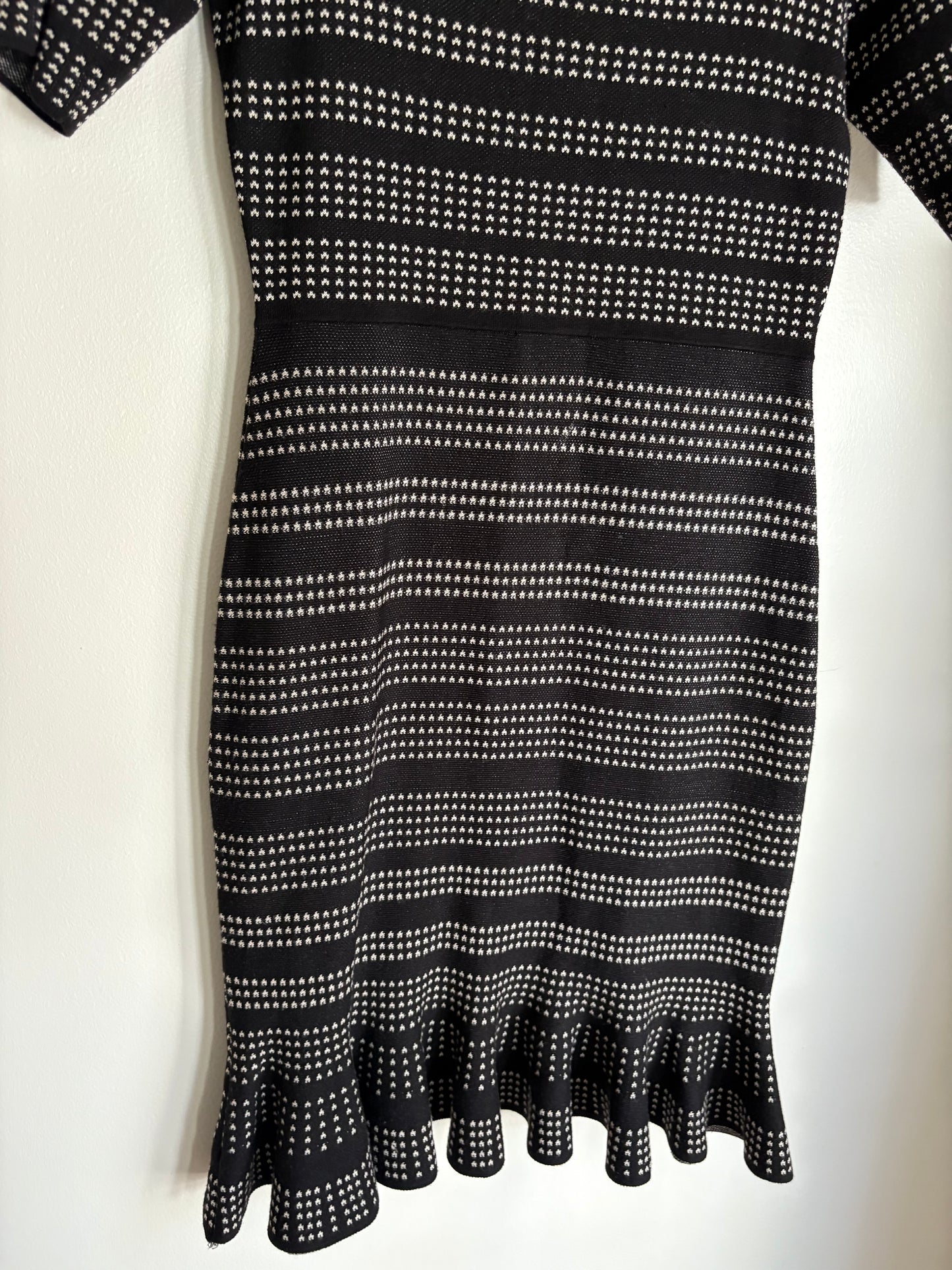 Dress Work By Taylor In Black & White, Size: M